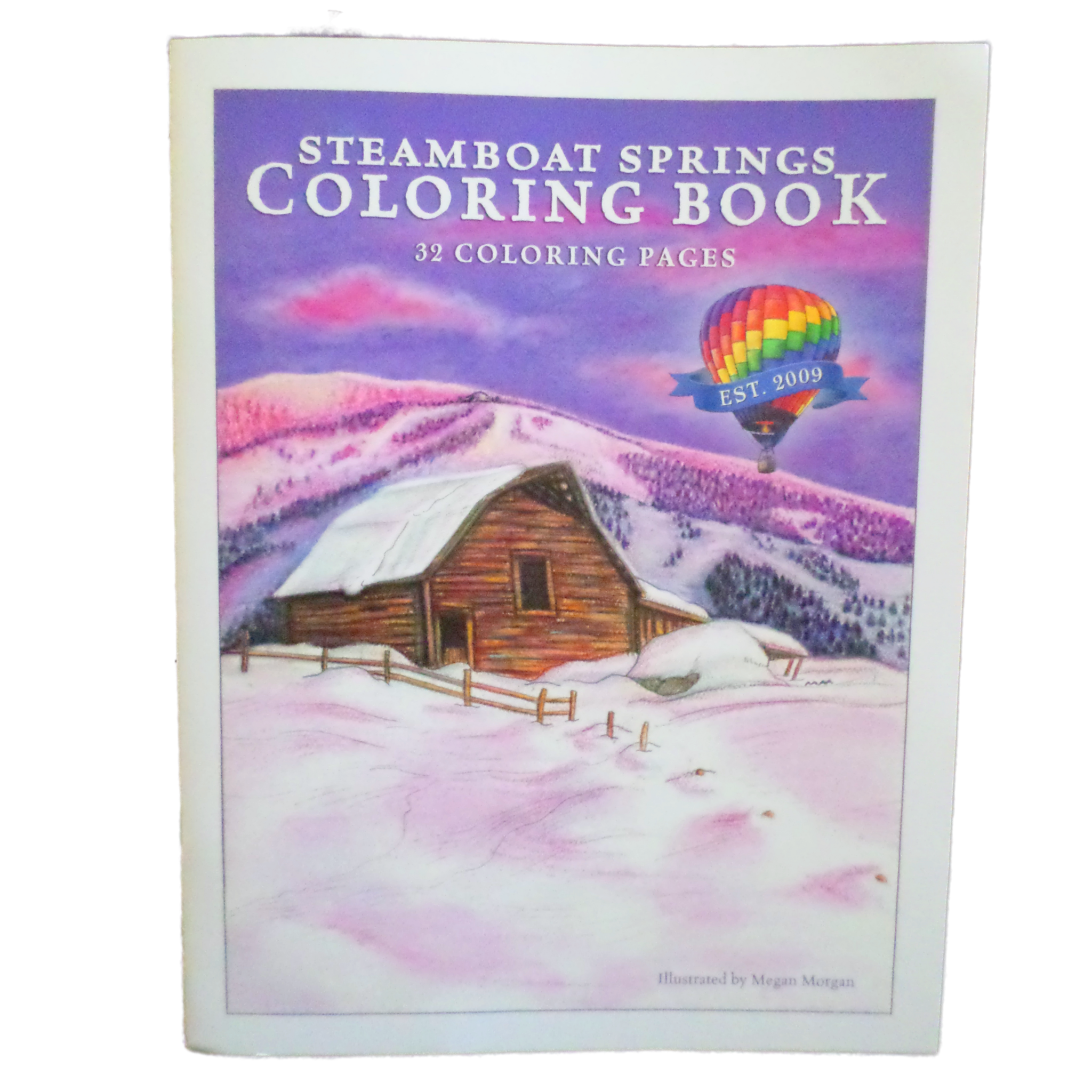 Steamboat Coloring Book