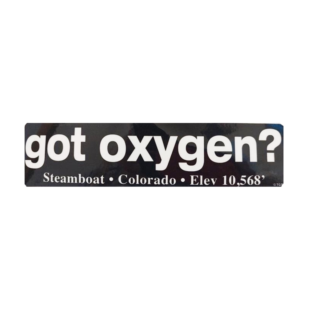 Got Oxygen Sticker