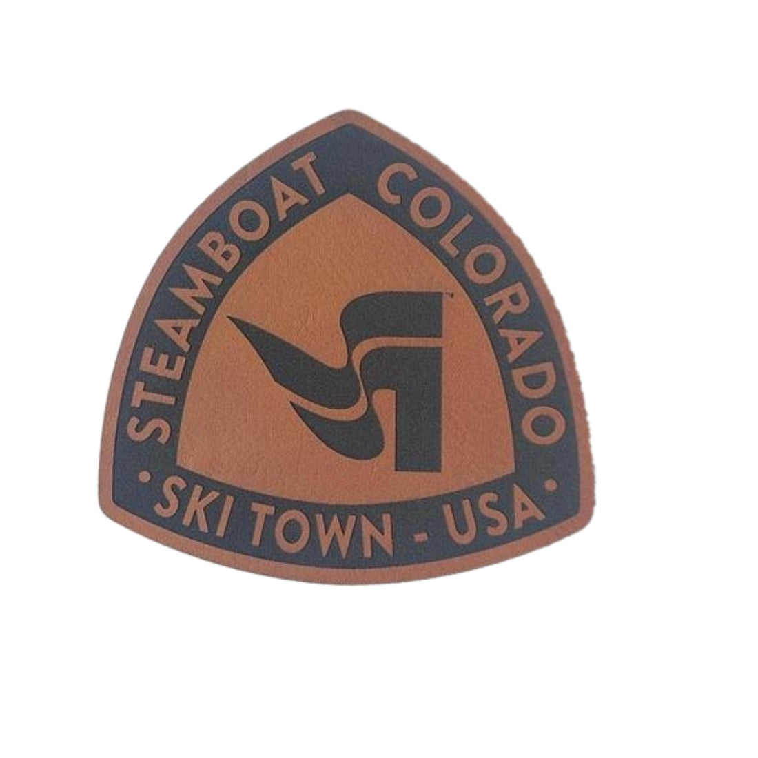 Sanctioned Faux Leather Sticker