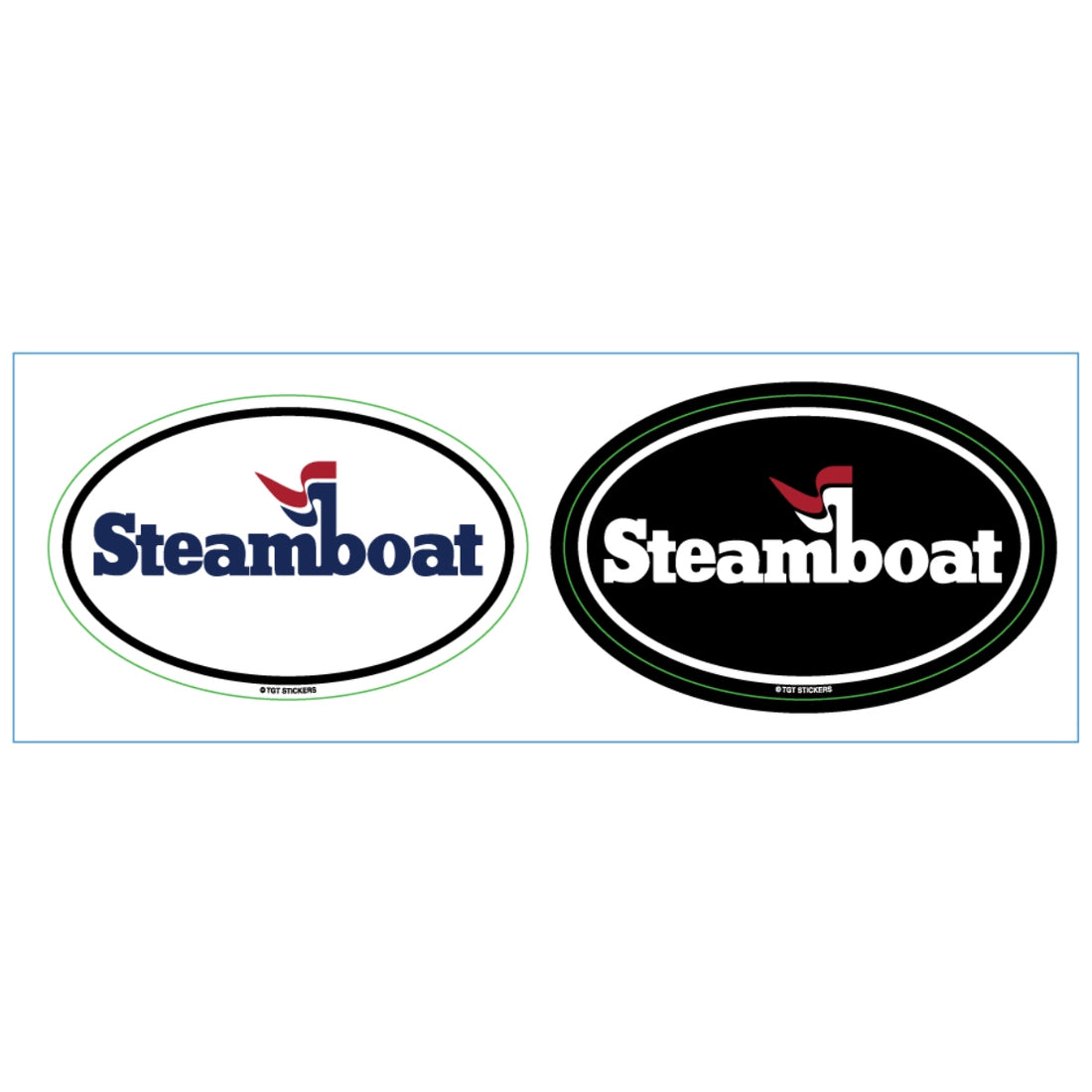 Essential Logo Oval Stickers - Small