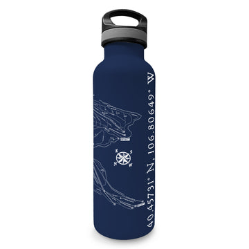 Trail Map Water Bottle