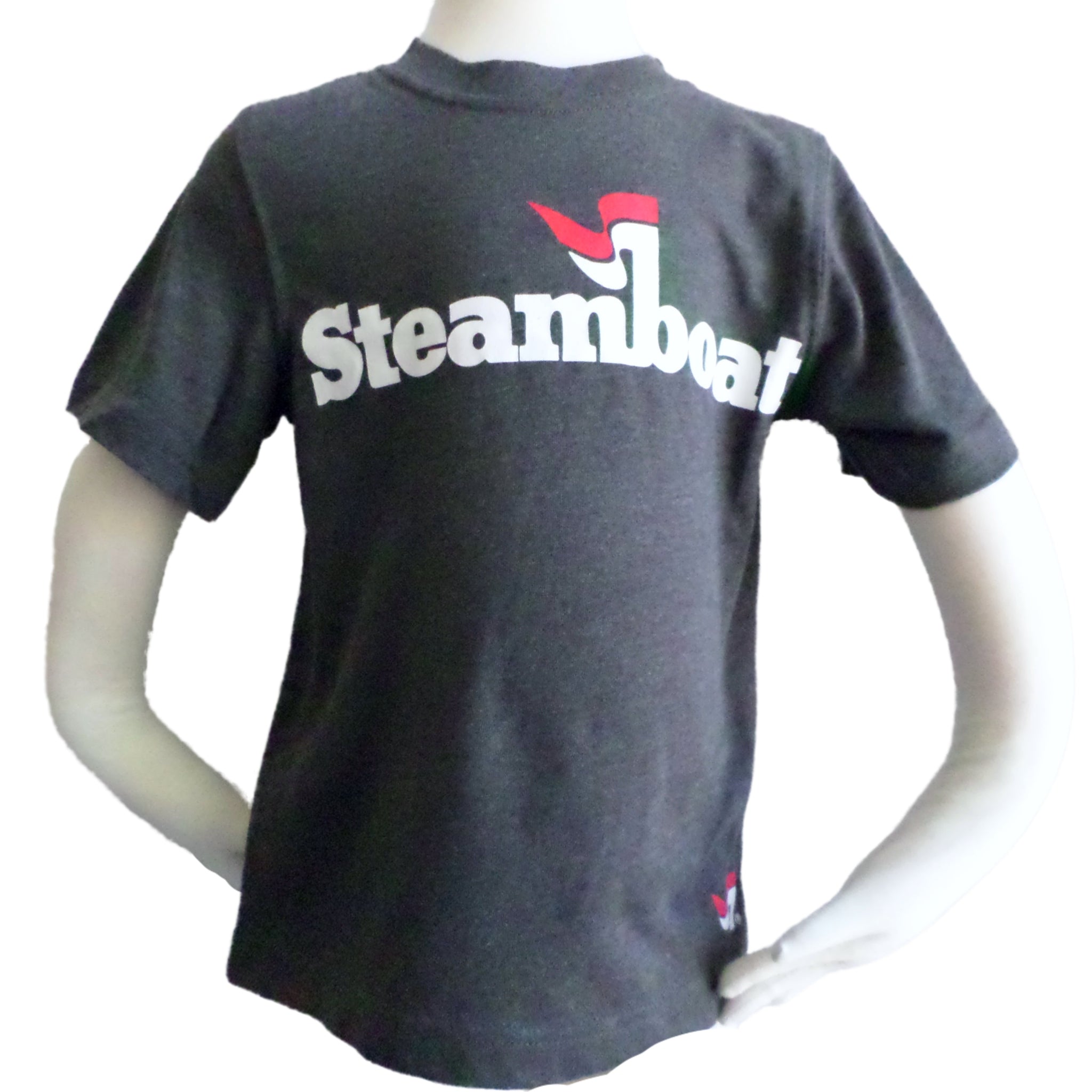 Youth Steamboat Logo SS Tee