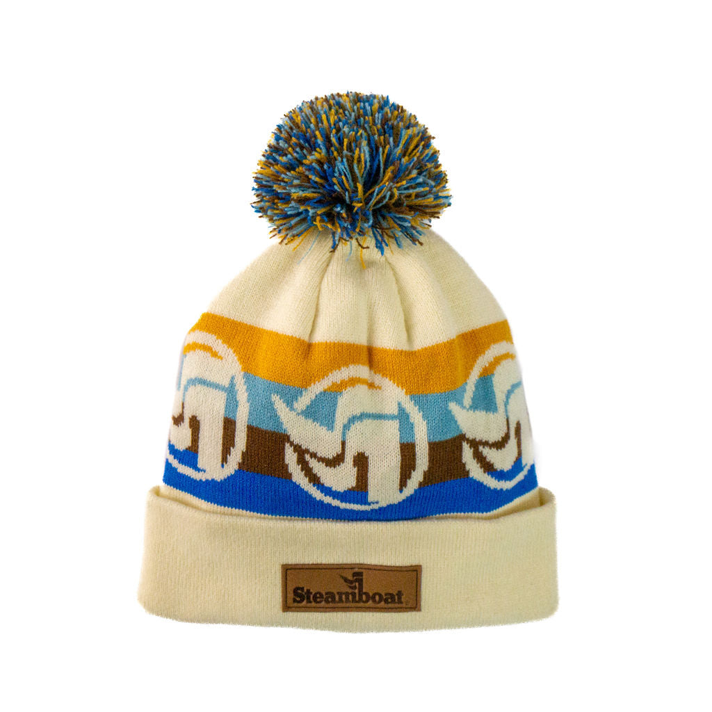 Adult Official Steamboat Flag Stripe Beanie – Steamboat Online Retail Store