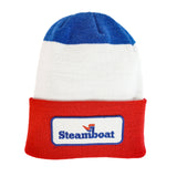 Official Adult Steamboat Striped Beanie, 2 Colors